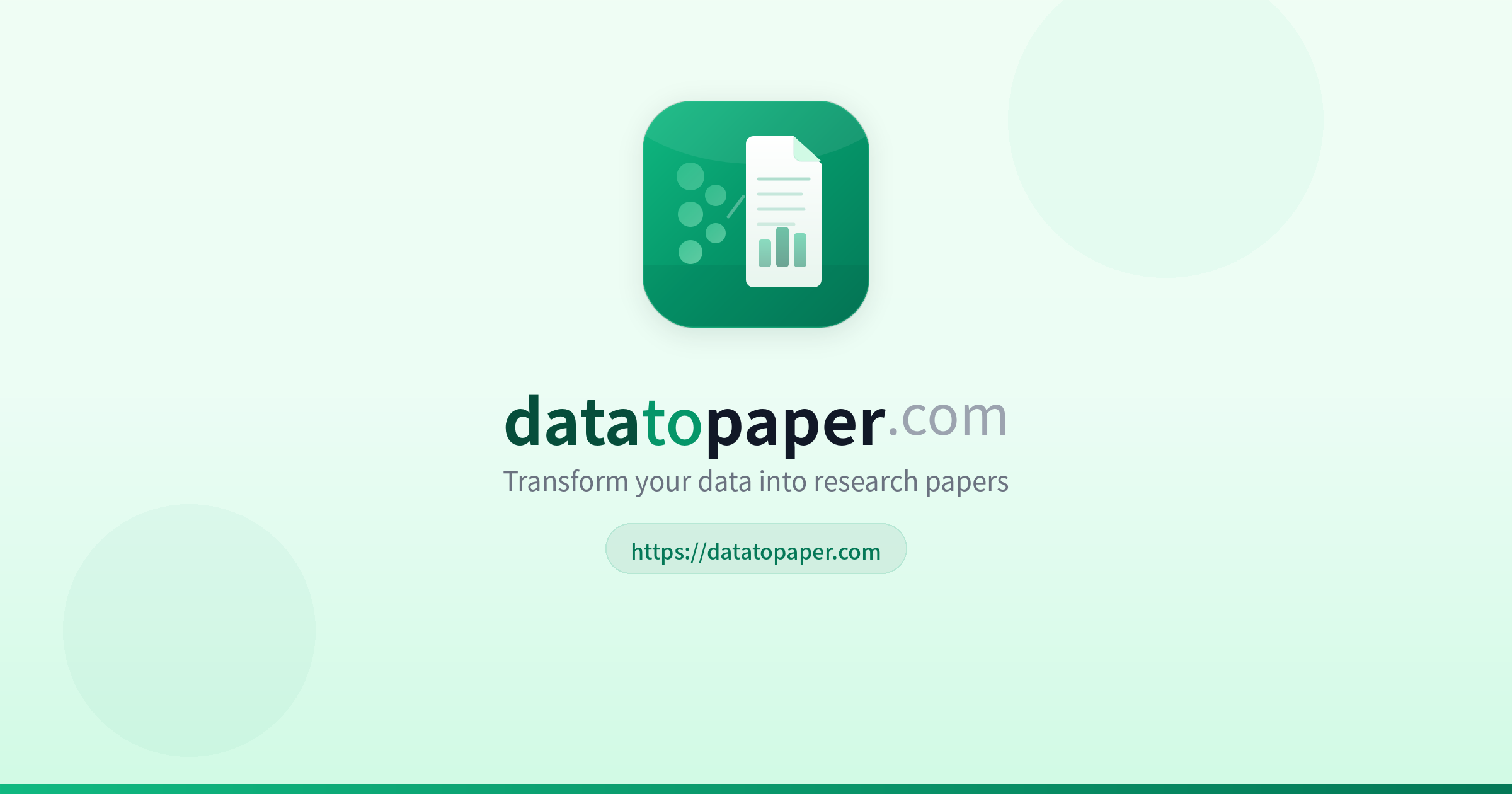 Data2Paper